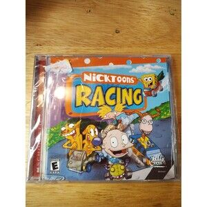 Nicktoons Racing PC CD 2001 Infogrames Scholastic Rare